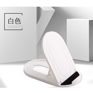 ที่วางโทรศัพท์มือถือแบบตั้งโต๊ะสามารถพับเก็บได้บางเฉียบสำหรับคนขี้เกียจชั้นวางแบบพกพาแท็บเล็ตใช้ในสำนักงานใช้ในบ้านวิดีโอการไล่ล่าละคร