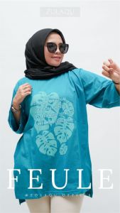 KAOS ZOLAQU TERBARU 2024 BAJU WANITA LENGAN PANJANG ATASAN JUMBO OVERSIZE OFFICIAL STORE AGEN RESMI