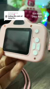 [Tặng thẻ nhớ 16G] Máy ảnh chụp thật cho trẻ em Disney Lotso dành cho bé cho bé chụp ảnh siêu nét - Camera