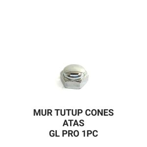 Mur Tutup Cones GL Pro - Mur Mor Nut Kepala Kones Stir Setir Stang Comstir Atas Honda CB 100 GL 100 GL Max Neotech Mega Pro Lama Hiu Megapro New Primus Tiger Lama Tilam Tiger New Tiger Revo Tirev