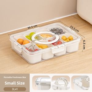 Citylong | Dual Sealed Fruit Storage Box with Drainage