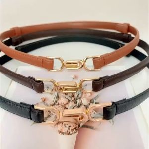 TALI BAN IKAT PINGGANG GESPER SABUK WANITA KULIT CASUAL IMPORT KBT12