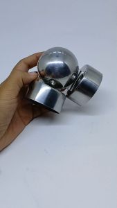 SAMBUNGAN KONEKTOR PVC BULAT / FLEKSIBEL JOINT HANDRAILING PVC BULAT