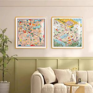 YASISHA | Abstract Art French Style High-end Creative Wall Art
