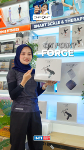 ONPOINT - FORGE Portable Massage Gun 2in1 Heat & Cold Muscle Gun Electric | Alat Terapi Pijat Otot Elektrik dengan 5 Mode Pijat + 3 Level Mode Panas Dingin ON POINT