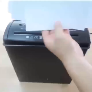 KAMPEON Paper Shredder 7L/10L/12L Automatic Silent Cutting Machine Large Capacity Office Home Document Shredder