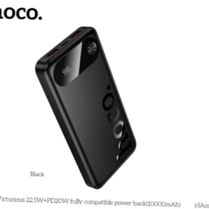 Pin dự phòng Hoco J154 10000mAh TypeC PD 20W & 2 USB-A QC 3.0 22.5W Màn hình LED
