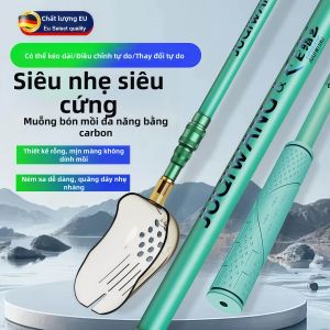 Muỗng Câu Dài Gấp Đựng Mồi Carbon