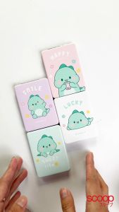 Pinky Bee Cermin Lipat Make Up Mirror Dino 65310300