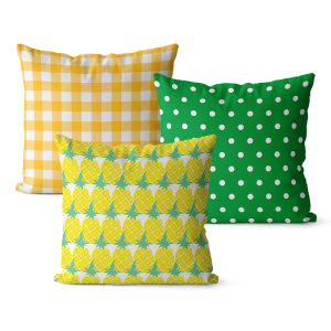 Áo Gối Sofa Bằng Vải Lanh Cotton Đơn Giản Họa Tiết Quả Dứa Hình Chữ Nhật Dùng Trong Nhà Dùng Để Dựa Lưng Trên Ghế Sofa Dùng Để Ngủ Trưa