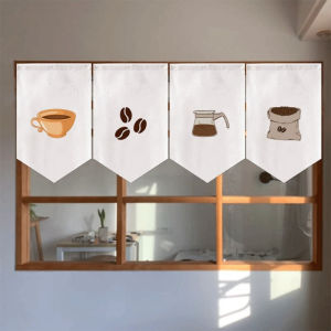 2026 New Cafe Curtain Window Valance Filtering Window Valance for Kitchen Dining Nook Farmhouse Vintage Home Decor