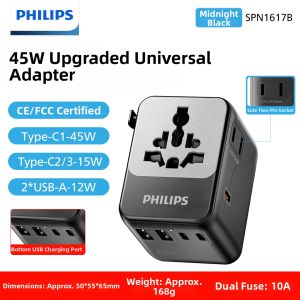 Philips | Global Universal Travel Adapter Charging Outlet