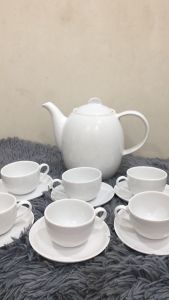 BỘ BÌNH TRÀ 1.3 LÍT - SAGO - GỐM SỨ MINH LONG I