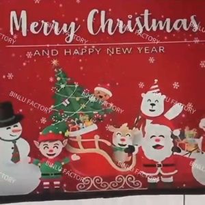 3D XL 2in1 door mat extrance outdoor christmas floor mat christmas doormat christmas floor carpet christmas tree floor mat christmas tree skirt base christmas tree cover base xmas tree skirt santa clause christmas decorBINLU