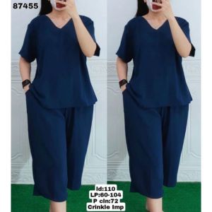 Setelan Andin 7/8 Crinkle Airflow/One set Wanita