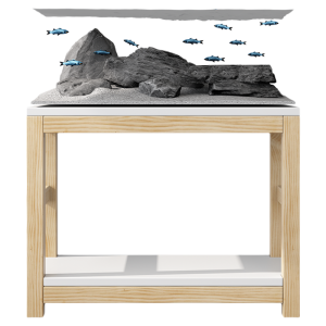 Double Layer Thickened Heavy Duty Fish Tank Stand 80cm