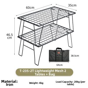 Campingmoon | Portable Folding BBQ Table