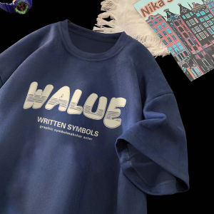 Áo Thun Cotton Nguyên Chất Mùa Hè Cho Nam Dáng Rộng Tay Ngắn in Họa Tiết Thời Trang Thường Ngày Thoải Mái Thoáng Khí