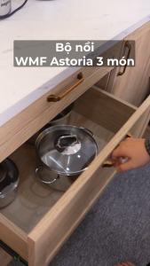 Bộ nồi inox 4 món WMF Astoria - 780546040 - Bảo Hành 24 Tháng
