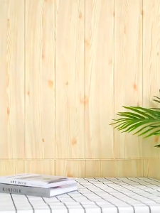 Wallfoam Stiker Dinding 3D Motif Kayu Premium 70*70cm Wallpaper Sticker Foam High Quality Termurah Reall cod Wallfoam Hiasan Dekorasi Kamar Ruangan