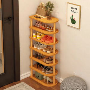 ZHUOLESHI | Space-Saving Economical Layered Wooden Shoe Rack