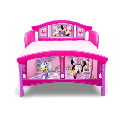 Delta Childrens Bed Car Bed Extension Bed Cartoon with Guardrail Toddler Bed Boys Can Be Extended to 45 No Storage Space