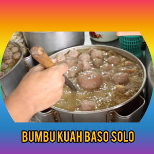 BUMBU KUAH BASO / BAKSO SOLO ASLI ENAK