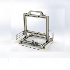 Open ATX Computer Case Aluminum Alloy Creative Personalized Desktop Wind Cooling Large Board Matx Full Aluminum Itx