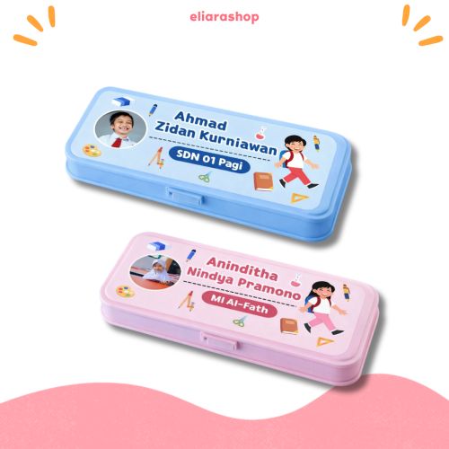 Rekomendasi Kotak Pensil Nama Anak Sekolah: Pilih Bahan dan Kapasitas yang Tepat
