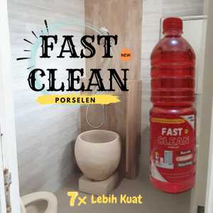 FAST CLEAN PEMBERSIH PORSELEN pembersih kerak keramik pembersih kerak porselen pembersih kerak toilet pembersih toilet pembersih kamar mandi penghilang noda keramik pembersih Steanlispenghilang kerak porselen Peralatan Dapur Rumah Tangga cair