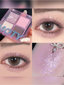 MONLEYTA | Phấn mắt đa năng giá rẻ Phấn má hồng Phấn mắt màu đất Phấn mắt sáng bóng Phấn mắt chống mồ hôi Chăm sóc da mắt