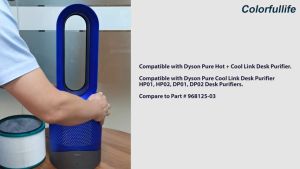 🔥Original and Authentic🔥 Replacement Compatible with dyson DP01 DP02 DP03/Pure Hot HP00 HP01 HP02 HP03 Filter Air Purifier Accessories HEPA&Active Carbon Nano Protect filter