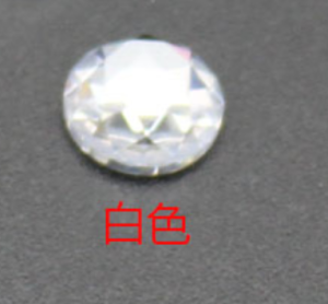 Tổng Hợp Đá Cubic Zirconia Vòng 5-7mm Đáy Bằng Khắc Đá Quý Nhân Tạo Cho Móng Tay Nghệ Thuật Trong 6 Màu