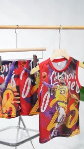 Kids Jersey Sando Terno Lakers 23 Lebron JAMES