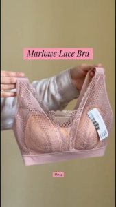 Modernform P1134 (#60205) Seamless Lace Comfort Wireless Soft Padded Bra Cup B