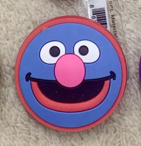 JBS -❤️🍭🎯ตัวติดรองเท้ามีรู - เอลโม เซซามี 👠🌈Shoe Charm - Sesame Elmo🎯🌈👠งานshop คุณภาพเริ่ด สะดุดตากว่าใคร