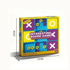 Nine-Square Xo Tic-Tac-Toe Board Game for Boys and Girls Early Education Tabletop Game to Train Logical Thinking Childrens Educational Toy Suitable for Christmas Spring Festival New Years Day Birthdays Suitable for Boys and Girls Toys