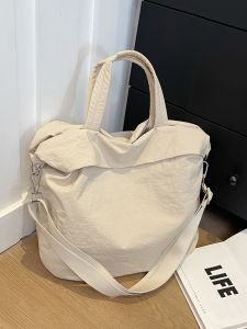 Minimalist Casual Large Capacity Student Party Class Work Clothing Satchel Crossbody Bag 2024 New Arrival Fashion All-Match Tote Bag