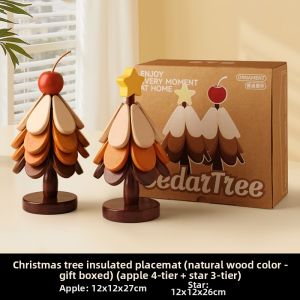 Christmas Tree Insulated Coaster