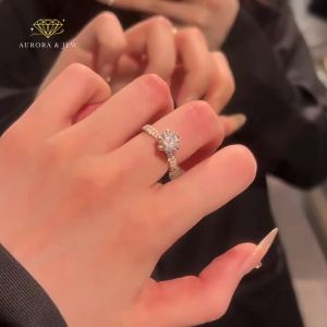 Cincin Wanita Tunangan Gaya Korea: Hadiah Romantis & Berkualitas Tinggi