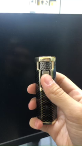 Bật Lửa Khò 1 Tia Honest BCZ839-1 Chính Hãng – Chống Gió Nhìn Ga Sang Trọng Có Hộp Quà