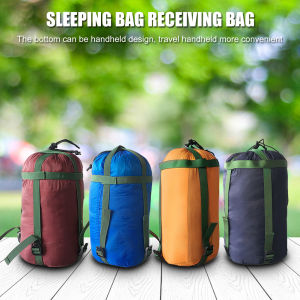 HOT Camping Sleeping Bag Compression Stuff Sack Leisure Hammock Storage Packs - Portable Travel Bags with Nylon-Coated Silicon Fabric - Multiple Colors Available