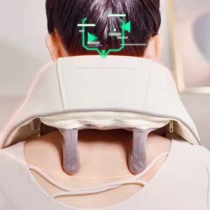 Multi functional trapezius muscle massager for waist back shoulder and neck massage shawl cervical spine and neck hot compress multifunctional massager