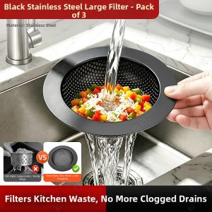 SUNINLIFE | Universal Kitchen Sink Filter Screen Stainless Steel