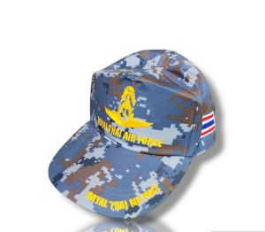 หมวกแก๊ปทหารอากาศ  หมวกแก๊ปทอ.  หมวกแก๊ปปักโลโก้ทหาร