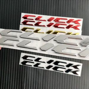 1pairs HONDA CLICK 3D Emblem Soft Rubber Stickers for HONDA Motorcycle HONDA Motorcycle 3D Sticker Click Logo Fuel Tank Label Sticker Moto Body Waterproof Sticker for HONDA CLICK 125 125i CLICK150i 150 HONDA CLICK EMBOSSED EMBLEM 3D STICKER LOGO Z-0121