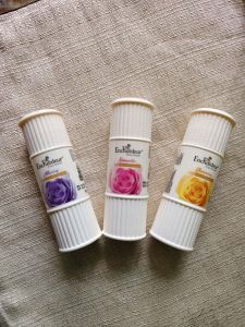 Enchantuer Talc Perfume Powder 50g 1-pc or  Buy 1 Get 1 - Purple Pink Yellow - Fragrance Powder for Personal Use