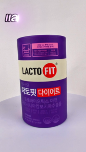 🔥ของแท้ ส่งทุกวัน LACTOFIT DIET โพรไบโอติก สูตรลดน้ำหนัก พรีเมียม 60 ซอง