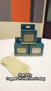 CUCARE Copper Rich Ankle Socks
