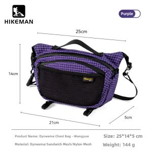 HIKEMAN | Multi-functional Large Capacity Chest Pack for Hiking